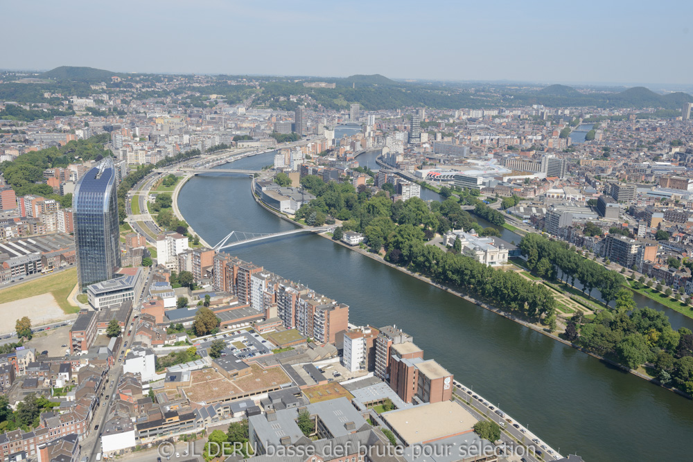 Liège - passerelle sur la Meuse